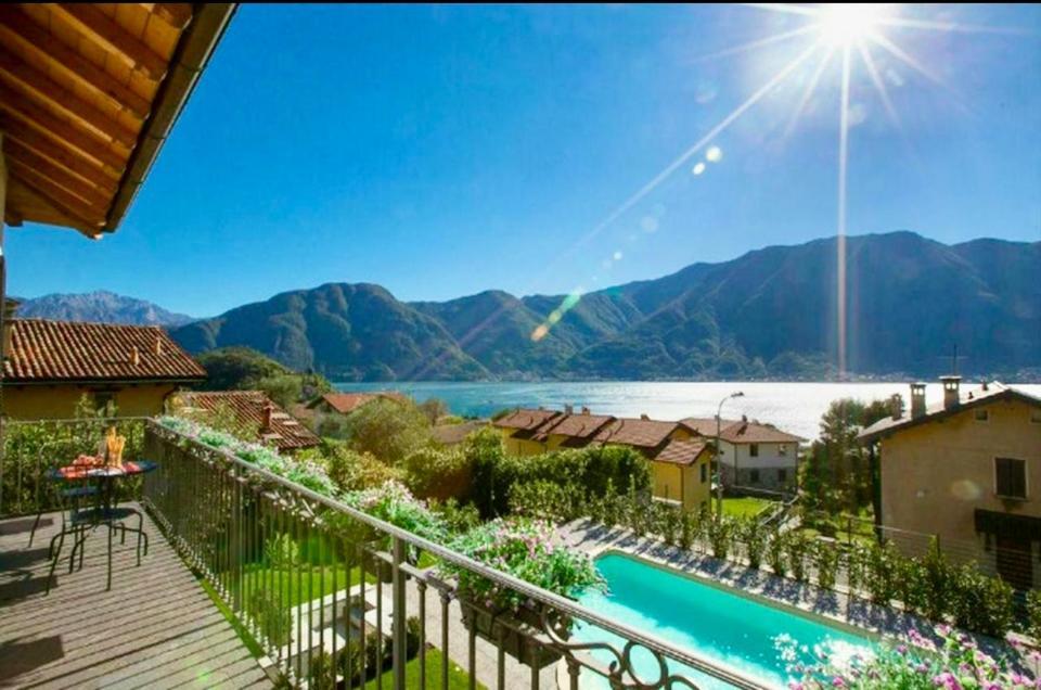 La Bella Ossuccio Villa Bagian luar foto